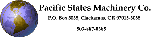 Pacific States Machinery Co: Welding Equipment - All Types inventory